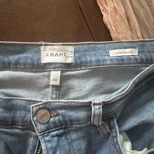 Frame Le Palazzo Crop jeans